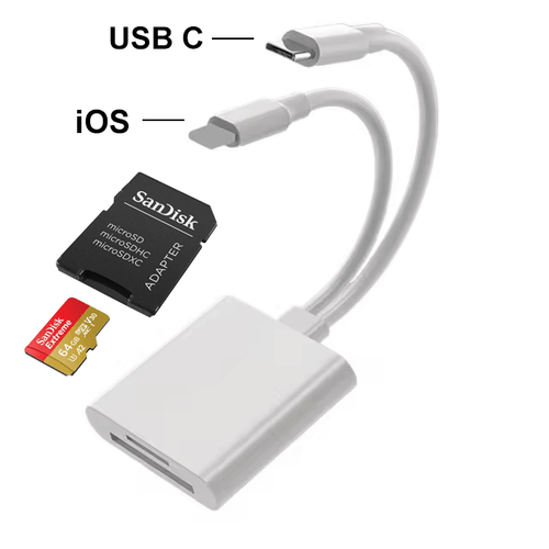 MINIRETROFLIX™ SD TO PHONE ADAPTER